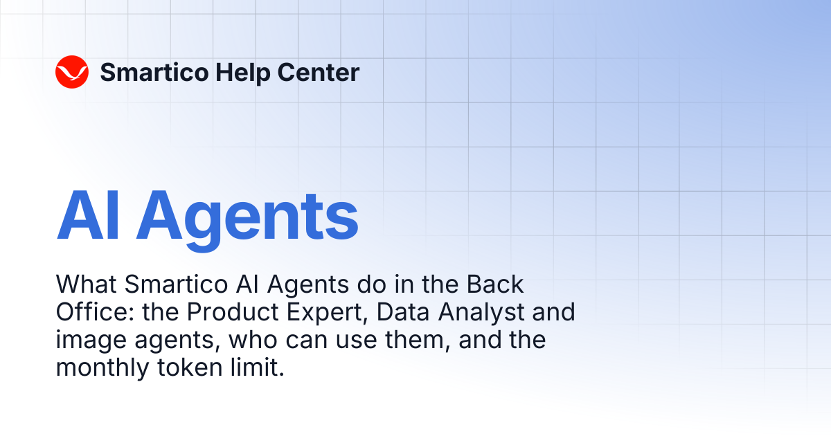 AI Agents | Smartico Help Center